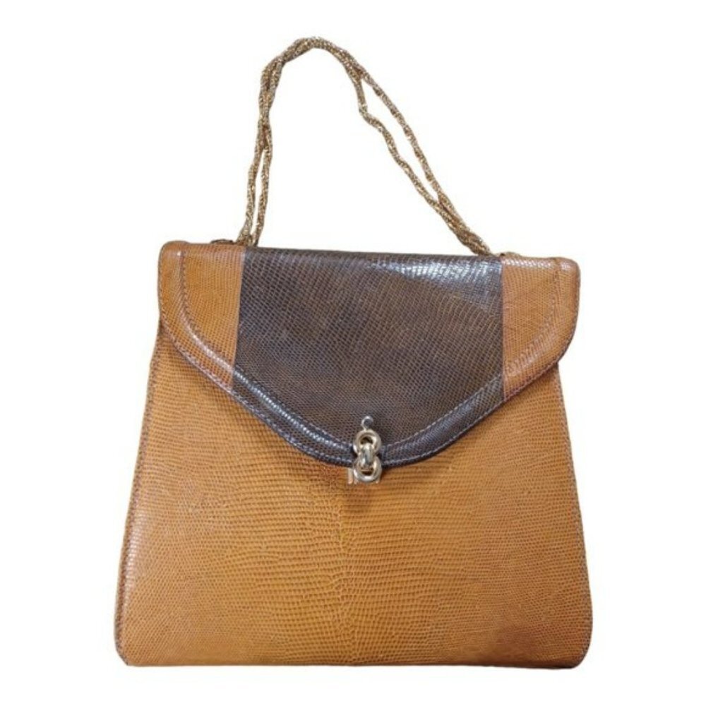 Vintage alligator handbag‎